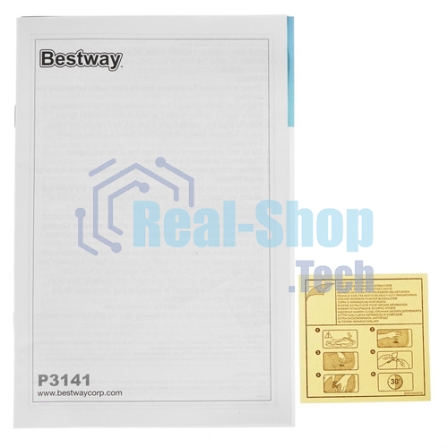 Надувной матрас BESTWAY 67462 Tritech, 191 х 137 х 30 см, с встроенным насосом 220-240V