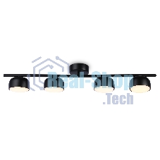 Светильник Ambrella light TN71029/4 BK черный GX53/4 max 12W 600*80*140