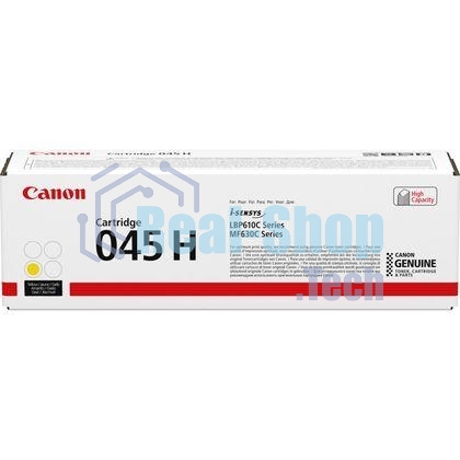 Картридж лазерный Canon 045Y H желтый, 2200 стр., для i-SENSYS MF631/633/635, LBP611