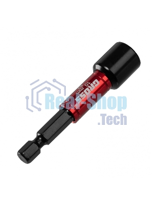 Бита с торцевой головкой GROSS, магнит. Nut-Driver, 10 мм, S2Gross 11619