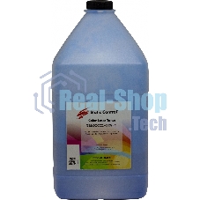 Тонер Static Control TRMPTCOL-1KG-C голубой флакон 1000гр. для принтера HP CLJCP1515/Canon MF8330