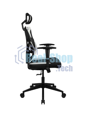 Кресло Aerocool GUARDIAN Ice Blue голубой, сетка, 150 кг, подголовник, регулируемые подлокотники, механизм качания, поясничная подушка