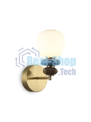 Настенный светильник Ambrella light LH53168 SB/WH бронза/белый 8W 3000K 140*225*300