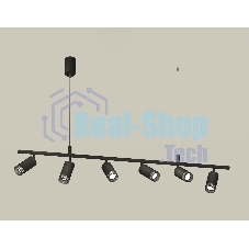 Светильник Ambrella light XB9006350/6 SBK/BK черный песок/тонированный MR16 GU5.3 (С9006, С6323, N6151)