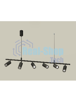 Светильник Ambrella light XB9006350/6 SBK/BK черный песок/тонированный MR16 GU5.3 (С9006, С6323, N6151)