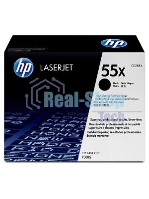 Картридж лазерный HP CE255X черный для LaserJet P3015/P3015d/P3015dn/P3015x 12500 стр.