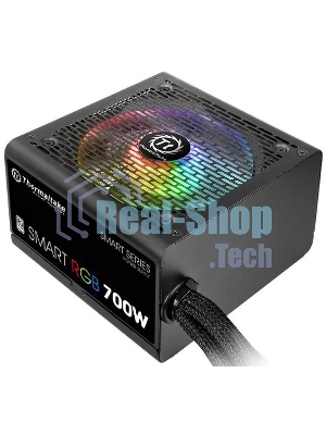 Блок питания Thermaltake Smart RGb (PS-SPR-0700NHSAWE-1), 700Вт, 80 PLUS, 120мм, черный