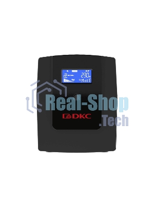 Источник бесперебойного питания ИБП Info LCD 1500В.А Schuko (3) USB + RJ45 DKC INFOLCD1500S