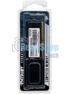 Оперативная память Patriot Signature, DDR5, 8GB (1x8 GB), 5600 MHz, CL46, SO-DIMM