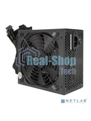 Блок питания CROWN CM-PS450W PRO (ATX, 450W, 80 PLUS SILVER 89%, APFC 20+4in 500мм, длина корпуса 140мм, FAN120, SATA*6, PATA*6, 4+4pin, 6+2pin PCI-E*4, кабель 1.2м, картонная упаковка)