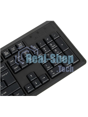 Комплект клавиатура+мышь A4Tech 4200N беспроводной, USB, 1000 DPI, чёрный