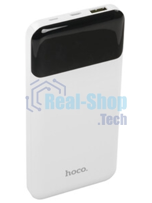 Портативный аккумулятор Hoco J102 Cool figure 10000mAh QC3.0/PD3.0 20W 3A USB-A/USB-C белый (J102 COOL FIGURE белый)