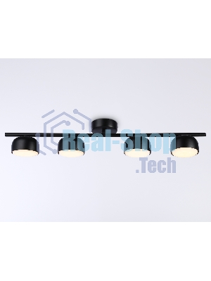 Светильник Ambrella light TN71029/4 BK черный GX53/4 max 12W 600*80*140