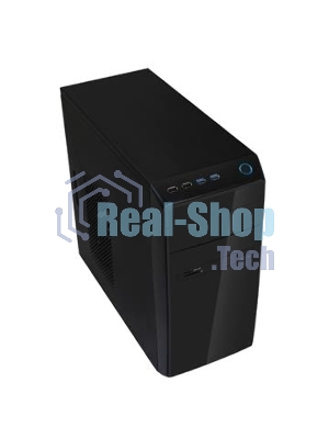 Компьютерный корпус InWin POWERMAN ES726BK USB 3.0 (Mini Tower, mATX, 450W PM-450ATX, USBx2, USB 3.0x2 + Audio, черный)