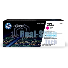 Картридж лазерный Cartridge HP 212X для CLJ Enterprise M554/M555/M578, пурпурный (10 000 стр.)