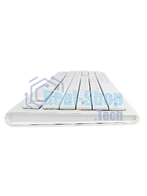 Клавиатура проводная Gembird KB-8354U, USB, бежевый/белый