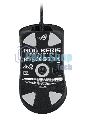 Мышь проводная ASUS ROG Keris черный, 16000 dpi, USB, кнопки - 7