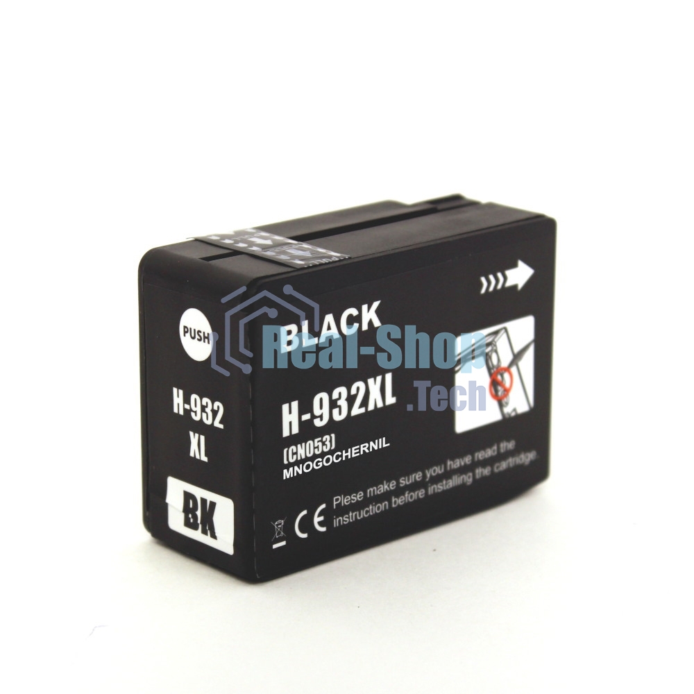 Струйный картридж NV Print 932XLBK (NV-CN053AE) Black для HP OfficeJet 6100, 6600, 6700, 7110, 7510, 7610, 7612 (1000 стр)