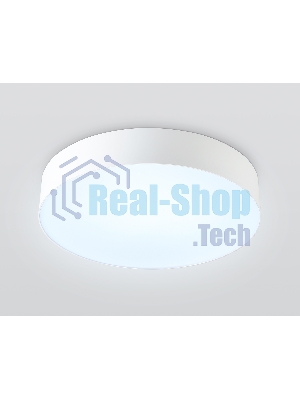 Потолочный светодиодный светильник Ambrella light FZ1350 WH белый IP20 40W 3000-6500K 390*80 (ПДУ ИК)