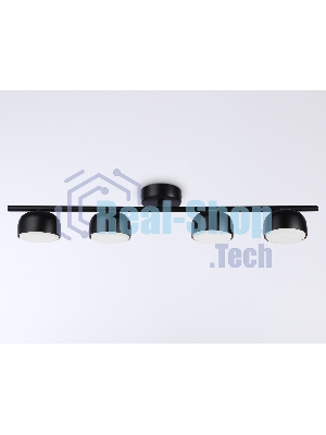 Светильник Ambrella light TN71029/4 BK черный GX53/4 max 12W 600*80*140