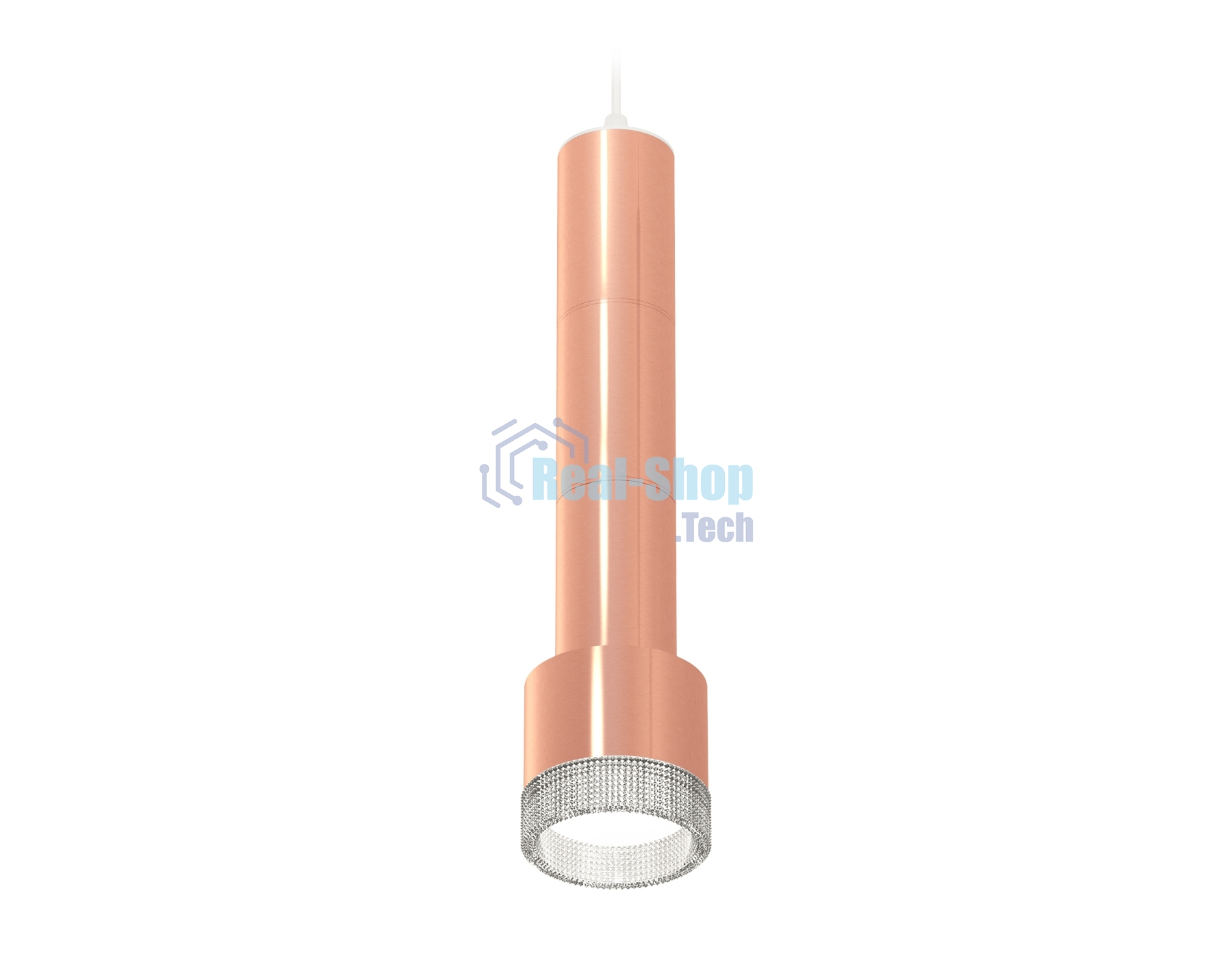 Светильник Ambrella Light XP8122005 PPG/CL золото розовое полированное/прозрачный GX53