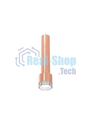 Светильник Ambrella Light XP8122005 PPG/CL золото розовое полированное/прозрачный GX53