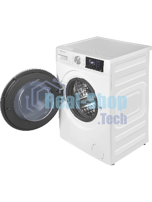 Стиральная машина Maunfeld MFWM127IWH02 белая, загрузка фронтальная 7кг, 1200 об/мин., класс: A+++