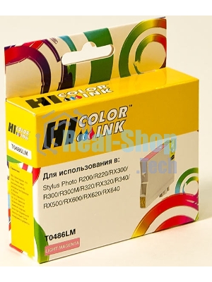 Картридж Epson Stylus Photo R200/R300/RX500/RX600 (Hi-black) new, C13T04864010, LM