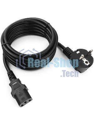 Шнур питания NTSS NTSS-PC13773 C13-Schuko проводник.:3x1мм2 3м 220В 10А черный