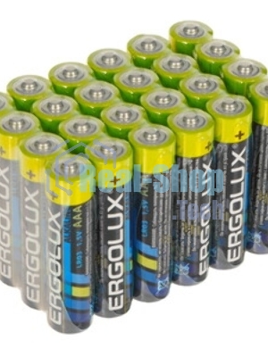 Элемент питания алкалиновый Ergolux LR03 BL-4 LR03 BL-4 1.5В Alkaline (блист.4шт)