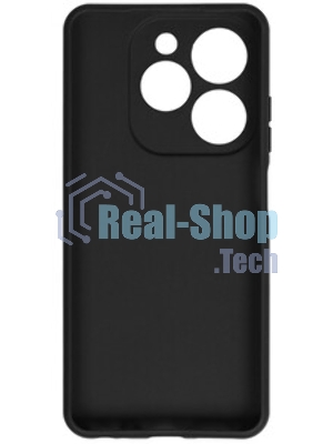Чехол (клип-кейс) BoraSCO для Infinix Hot 40i/Smart 8/8 Plus/8 Pro Silicone Case лавандовый