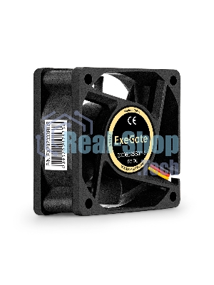 Вентилятор для корпуса ExeGate EX06025S3P-5 черный, 60 мм, 3500 об/мин, 25.3 дБ, 3 pin