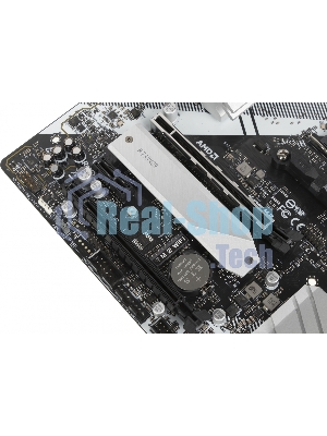 Материнская плата ASRock B550M Pro4, AM4, AMD B550, 4xDDR4, 6xSATA, 2xM.2, 1xPCI-E 3.0 x16, 1xPCI-E 4.0 x16, 1xDisplayPort, 1xHDMI, 1xVGA, 1x 1Gb LAN, 3x3.5 мм, 7.1, Micro-ATX