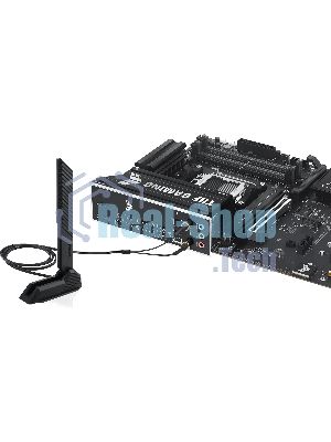 Материнская плата ASUS TUF Gaming B850-E WiFi, AM5, AMD B850, 4xDDR5, 4xSATA, 3xM.2, 1xPCIe 5.0 x16, 1xPCIe 4.0 x16, 1xPCIe x1, 1xDP, 1xHDMI, 2xUSB-C (1x10Gbps, 1x20Gbps), 3xUSB-A 5Gbps, 3xUSB-A 2.0, 1x2.5Gb LAN, Wi-Fi 6E, Bluetooth 5.3, 3x3.5 мм, 7.1, ATX