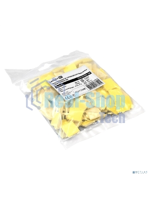 Самоклеющаяся площадка для крепления стяжек ExeGate EX293141RUS STM2020W-100 (20х20 мм, halogen free, -40°C - +85°C, белая, 100 шт)