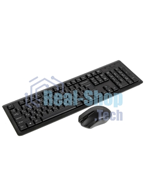 Комплект клавиатура+мышь A4Tech 4200N беспроводной, USB, 1000 DPI, чёрный