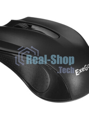 Мышь беспроводная ExeGate Professional Standard SR-9023 черный, 1200 dpi, радиоканал, USB, кнопки - 3