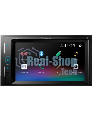 Автомагнитола Pioneer DMH-A245BT, 2 DIN, 6.2