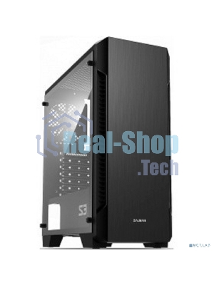 Компьютерный корпус Zalman S3 черный без БП ATX 2x120мм 2xUSB 2.0 1xUSB 3.0 audio bott PSU