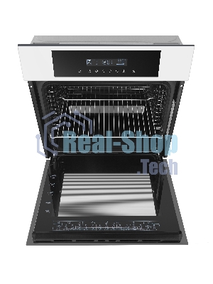 Шкаф духовой электрический Maunfeld AEOD60103W, 60л, дверца с 3 стеклами, белый