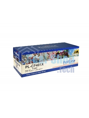 Картридж лазерный ProfiLine PL-CF401X №201X для принтеров HP Color LaserJet Pro M252/MFP277 2300 копий Cyan