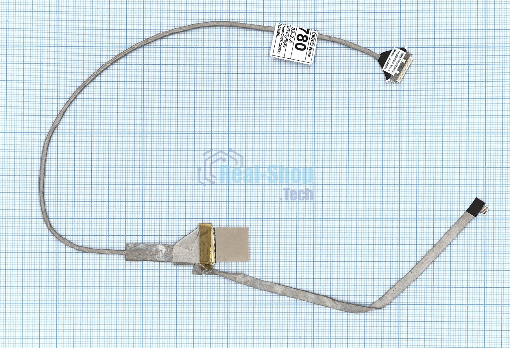 Шлейф матрицы для ноутбука Toshiba Satellite C660 C660D C665 C665D VER-2 7401660