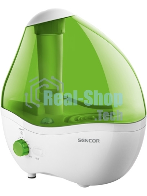 Увлажнитель воздуха Sencor SHF 921GR зеленый/белый, 20 м², 2.2 л
