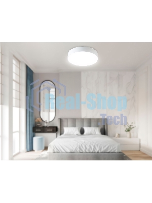 Потолочный светодиодный светильник Ambrella light FZ1350 WH белый IP20 40W 3000-6500K 390*80 (ПДУ ИК)