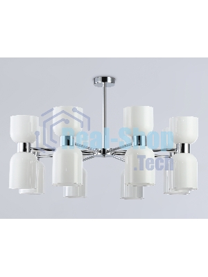 Люстра Ambrella light LH56085/16 СH/FR хром/белый матовый E14*16 max 40W D860*510