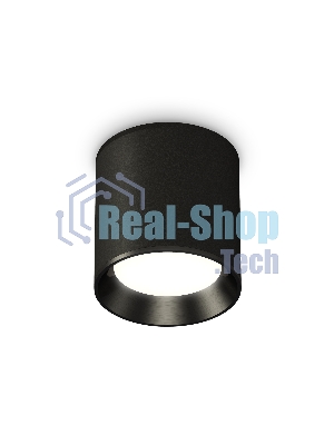Светильник Ambrella Light XS6302002 SBK/PBK черный песок/черный полированный MR16 GU5.3 (C6302, N6103)