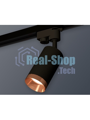 Светильник Ambrella light XT6323065 SBK/PPG черный песок/золото розовое полированное MR16 GU5.3 (A2521, C6323, N6135)