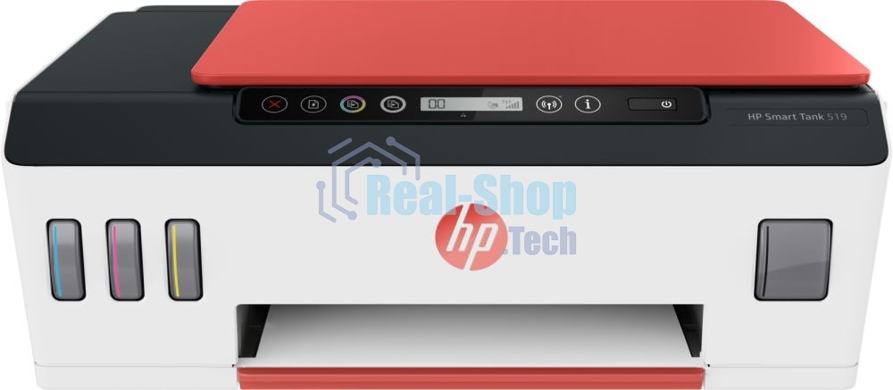 МФУ струйное HP Smart Tank 519 AiO (3YW73A), A4, цветной, печ. до 22 стр/мин. (ч/б) до 5 стр/мин. (цвет), 1200x1200dpi, USB, Wi-Fi, BlueTooth, Air Print, Mopria