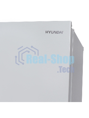 Холодильник Hyundai CS4502F белый двухкамерный Side by Side 271/165л морозилка сбоку