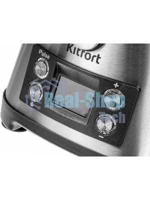 Кухонный комбайн Kitfort KT-1395 800Вт серебристый/черный
